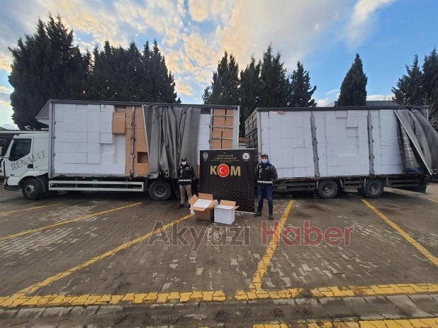 Ocak ayı kaçakçılık operasyonları bilançosu açıklandı