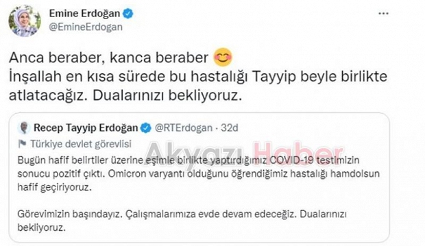 Cumhurbaşkanı Erdoğan, koronavirüse yakalandı