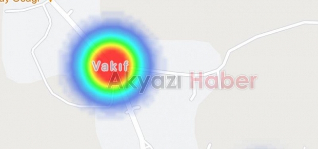 Akyazı kızardı!