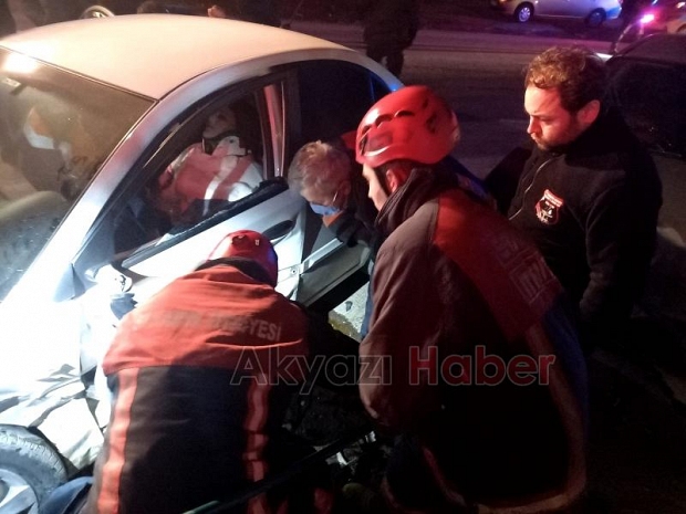 Seyfeler’de trafik kazası