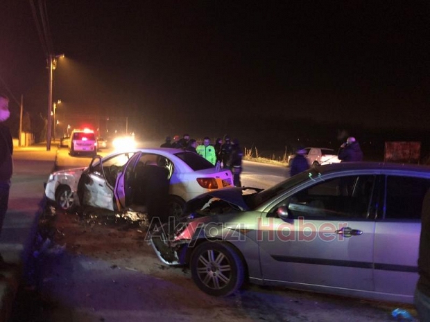 Seyfeler’de trafik kazası