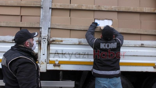 14 milyon 510 bin adet makaron ele geçirildi