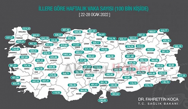 Sakarya'da vakalarda kritik artış