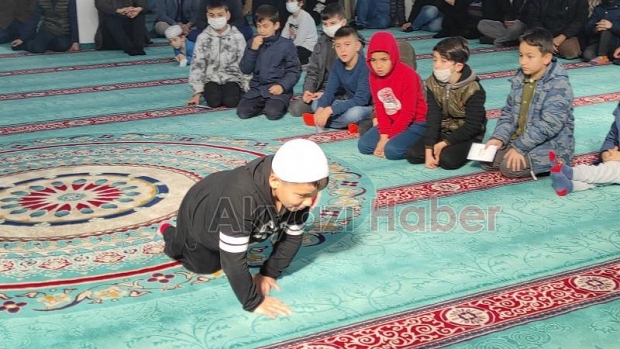 Haydi Çocuklar Camiye programında ödüller verildi