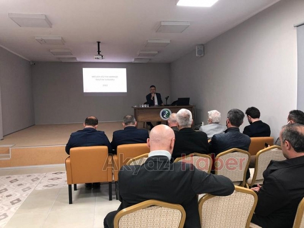 Kaymakam Güney muhtarlarla bir araya geldi