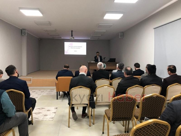 Kaymakam Güney muhtarlarla bir araya geldi