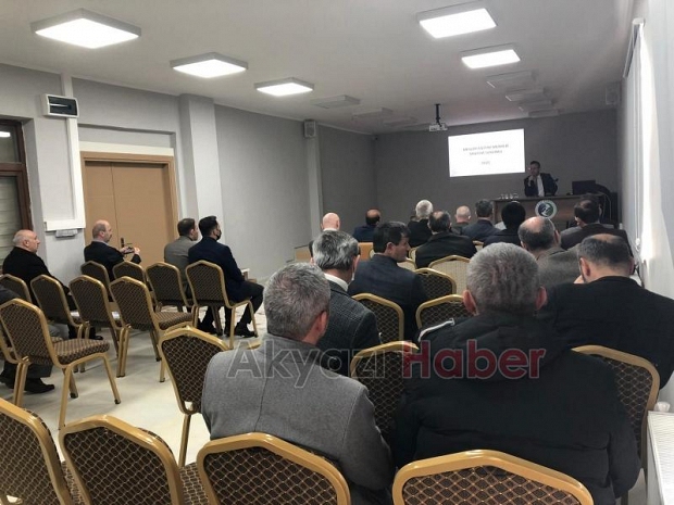 Kaymakam Güney muhtarlarla bir araya geldi