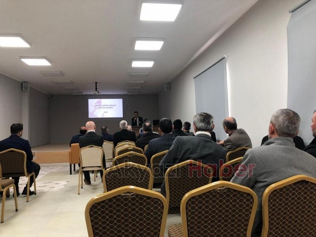 Kaymakam Güney muhtarlarla bir araya geldi