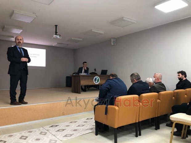 Kaymakam Güney muhtarlarla bir araya geldi