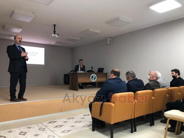 Kaymakam Güney muhtarlarla bir araya geldi