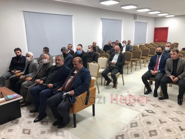 Kaymakam Güney muhtarlarla bir araya geldi