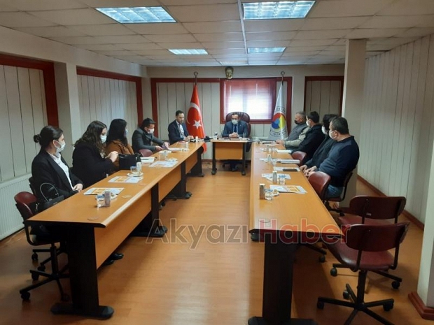 Mesleki Eğitimin Tanıtılması Projesinde ilk toplantı yapıldı