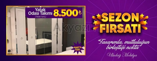 Uludağ Mobilya ile evinizi taçlandırın