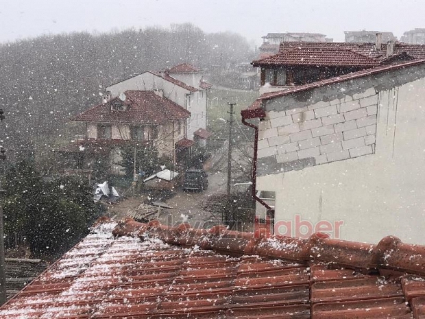 Sakarya'da kar yağışı başladı