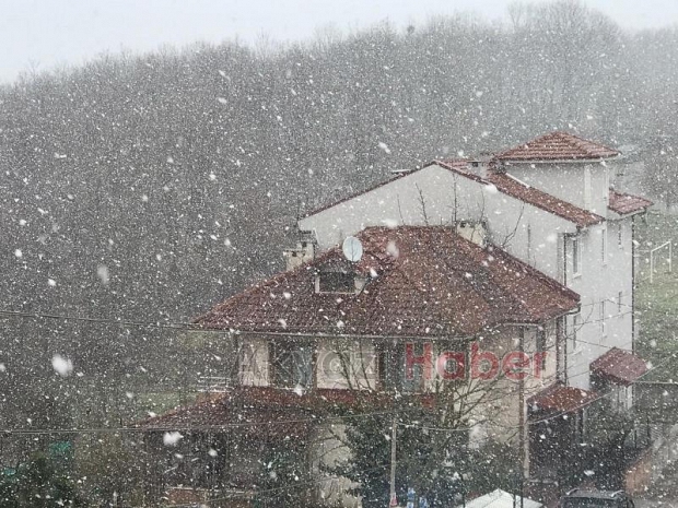 Sakarya'da kar yağışı başladı