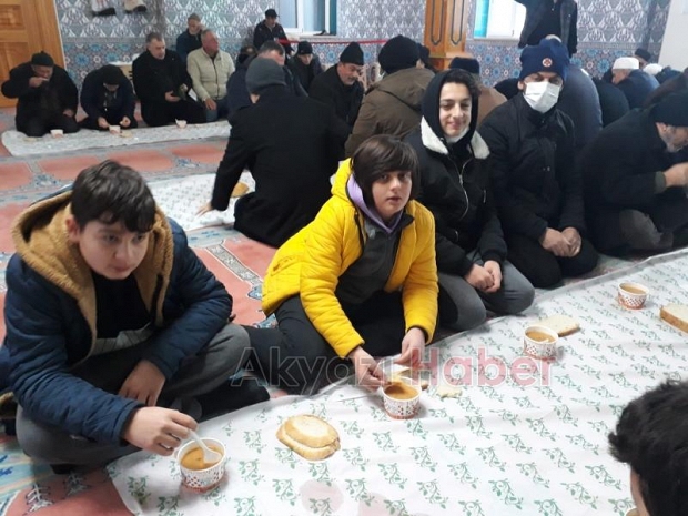 Küçücek Bölgesi'n de sabah namazı buluşmaları final yaptı