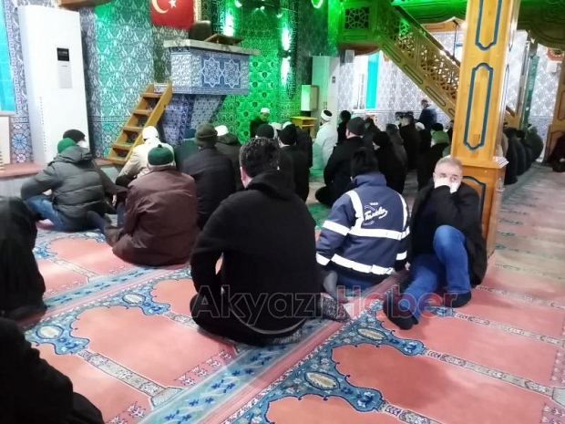 Küçücek Bölgesi'n de sabah namazı buluşmaları final yaptı