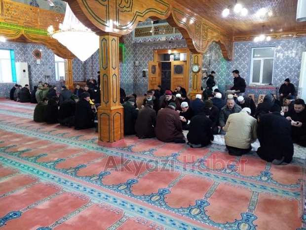 Küçücek Bölgesi'n de sabah namazı buluşmaları final yaptı
