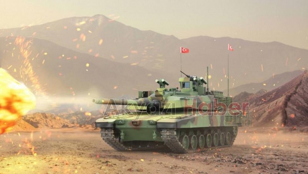 Altay tankında motorlar teslim edildi