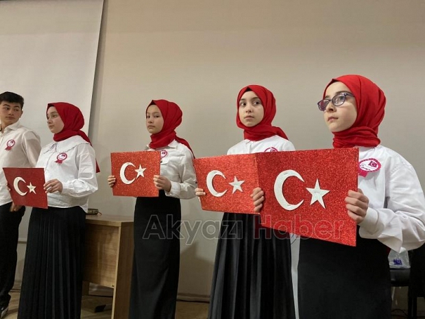 Akyazı'da İstiklal Marşı'nın Kabulü Programı
