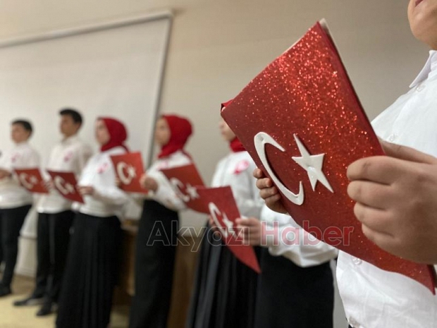 Akyazı'da İstiklal Marşı'nın Kabulü Programı