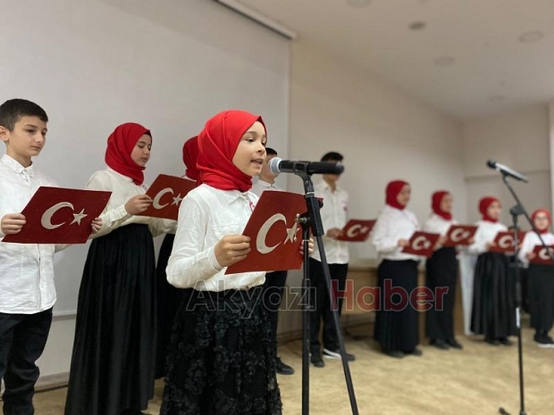 Akyazı'da İstiklal Marşı'nın Kabulü Programı