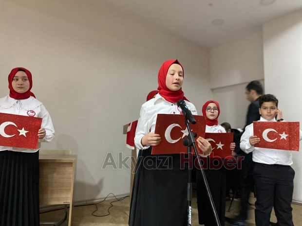 Akyazı'da İstiklal Marşı'nın Kabulü Programı