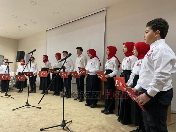 Akyazı'da İstiklal Marşı'nın Kabulü Programı