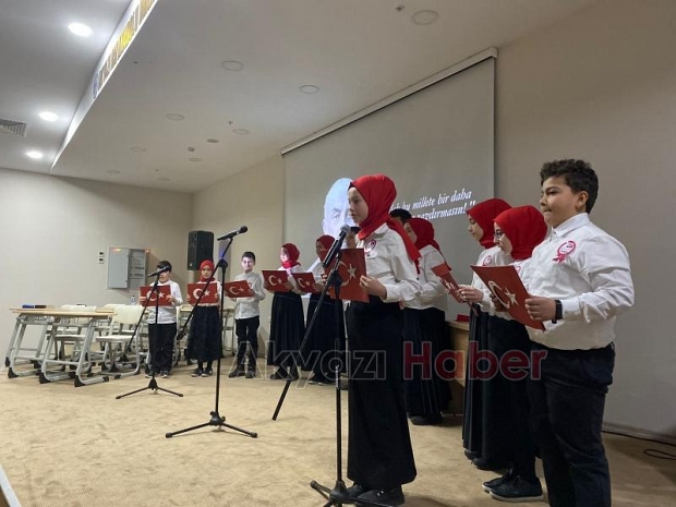 Akyazı'da İstiklal Marşı'nın Kabulü Programı