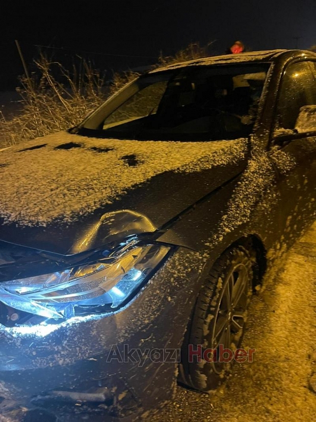Akyazılı diş hekimini emniyet kemeri kurtardı