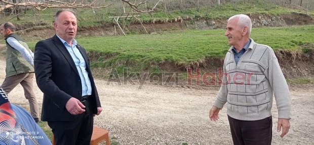 Ballıkaya'da yaşlıları ziyaret ettiler