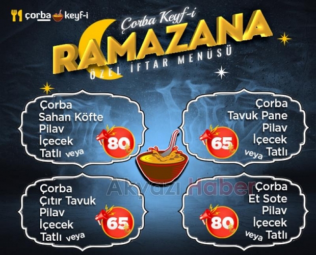 Ramazana Özel İftar Ziyafeti !