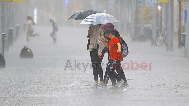 Sakarya için kuvvetli yağış uyarısı