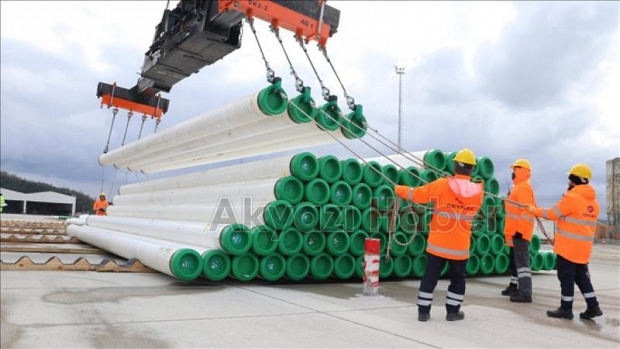 Karadeniz gazını taşıyan borular serilmeye başlanacak