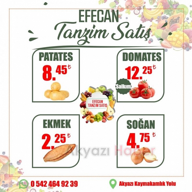 Efecan Tanzimden Ramazana Boyunca 300 TL Alışverişe Pide Hediye