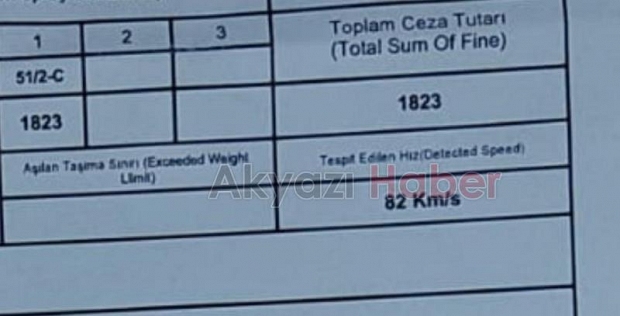 Ormanköy yolunda radar cezası yememek için dikkat