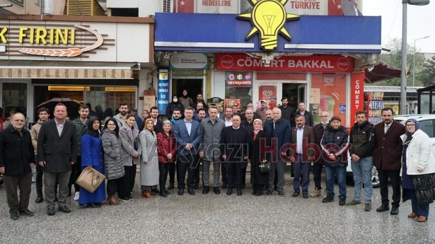 Tever, Sapanca ve Geyve'de Temaslarda Bulundu