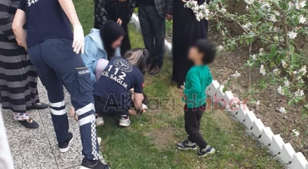 Pencereden düştü