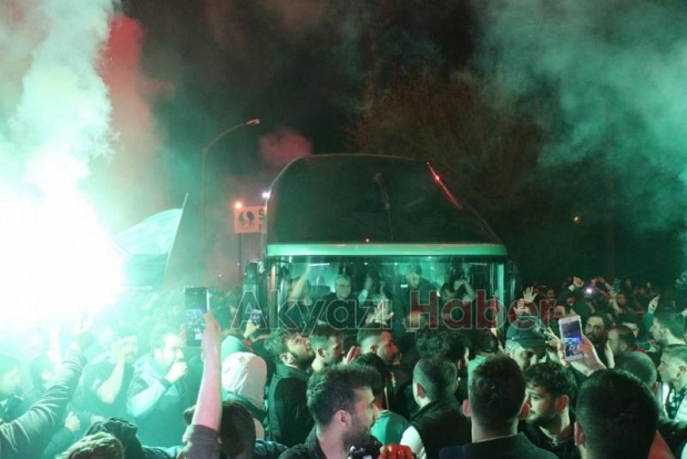 Şampiyon Böyle Karşılandı