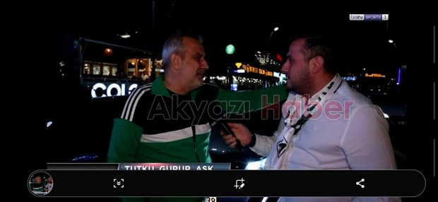 Bein Sports Taraftar programı  Sakaryaspor'un şampiyonluk coşkusunu ekranlara taşıdı