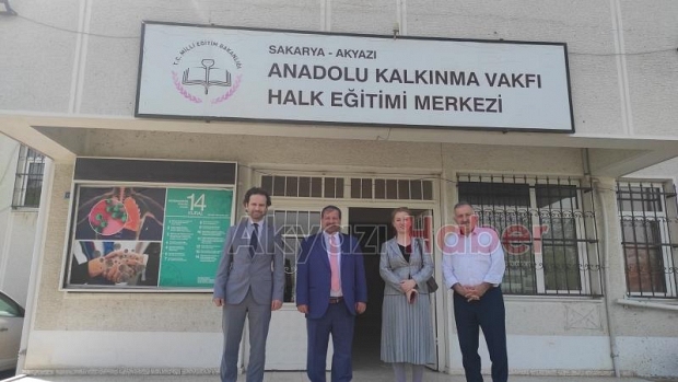  Akyazı Halk Eğitime teşekkür ziyareti