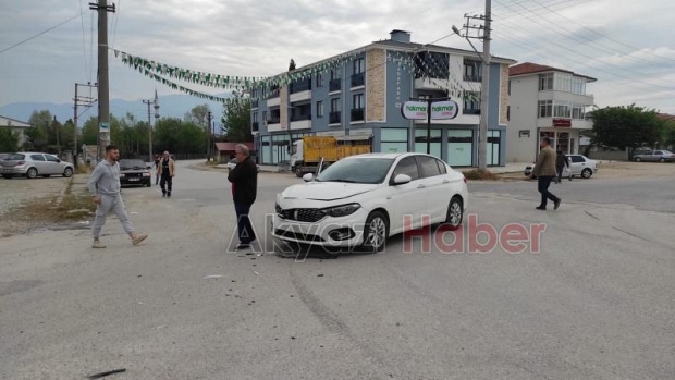 Akyazı'da kaza: 1 yaralı