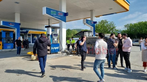 Bir aile ölümden saniyelerle böyle kurtuldu