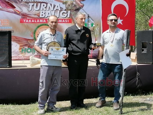 Akyazılı balıkçılar birinci oldu