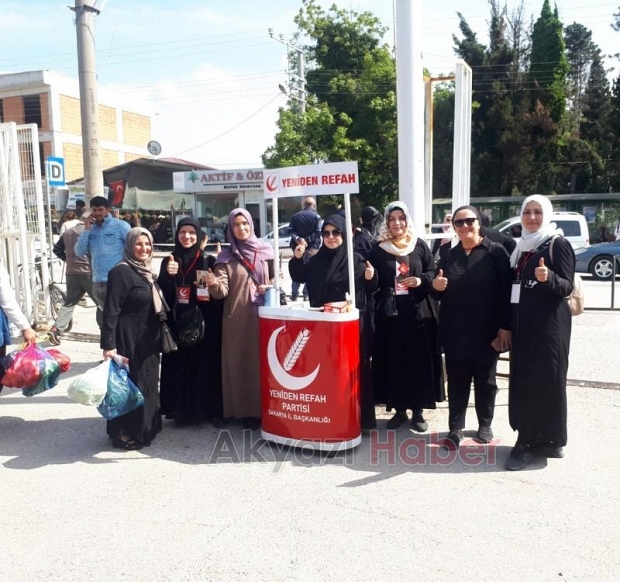 Yeniden Refah Akyazı'da çalışmalarına hız verdi