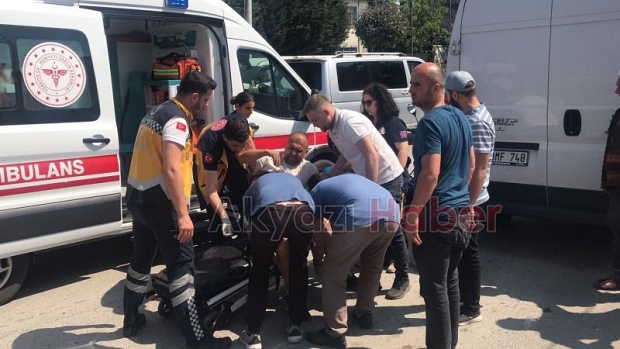 Akyazı'da kaza böyle geldi