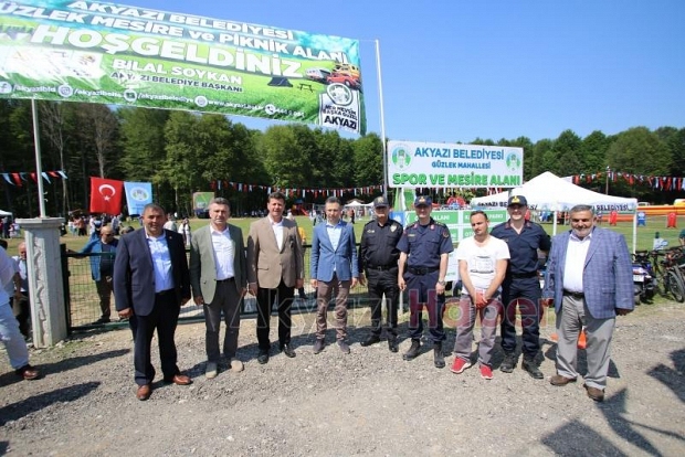 Akyazı Belediyesi Güzlek Mesire Alanına görkemli açılış