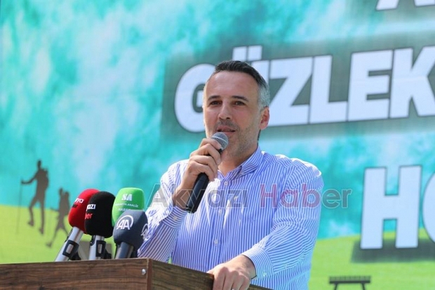 Akyazı Belediyesi Güzlek Mesire Alanına görkemli açılış