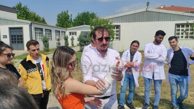 Akyazı Sağlık Bilimleri Fakültesi'nde alçı etkinliği