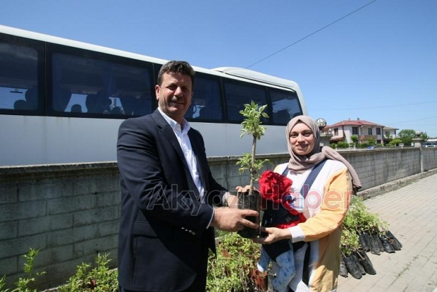 Kara Mürver projesinde 3 bin 465 fide dağıtıldı